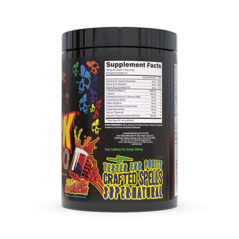 Image of BZRK Voodoo Pre-Workout (Twisted Rainbow)