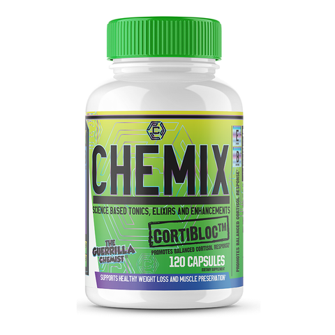 Image of CHEMIX CORTIBLOC-(SCIENCE BASED CORTISOL BLOCKER FORMULATED BY THE GUERRILLA CHEMIST)
