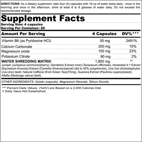 Image of DRY SPELL ULTRA POTENT WATER LOSS FORMULA