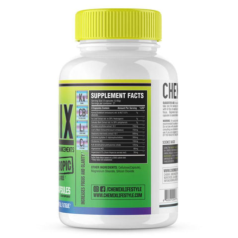 Image of CHEMIX- NOOTROPIC (POTENT COGNITION ENHANCER) FORMULATED BY THE GUERRILLA CHEMIST