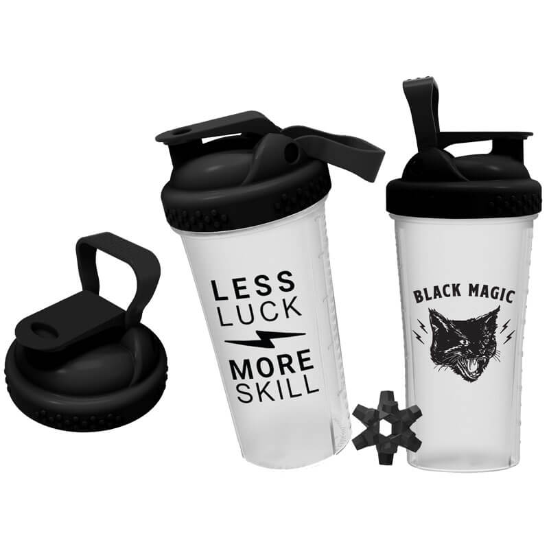 Black Magic Supply Less Luck, More Skill Shaker Cup