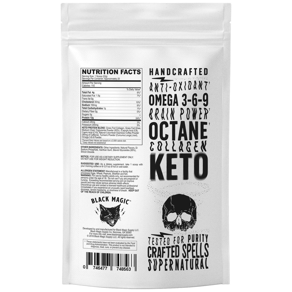SKULL DUST KETO COLLAGEN COFFEE CREAMER