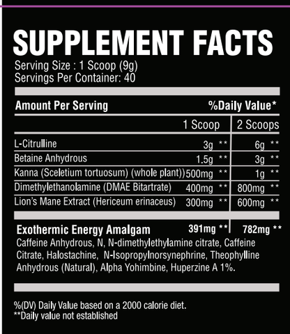 Image of CHEMIX PRE-WORKOUT - (SCIENCE BASED PRE-WORKOUT BY THE GUERRILLA CHEMIST)